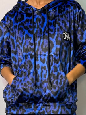 Kids Velvet Set Luna Various Leopard Prints