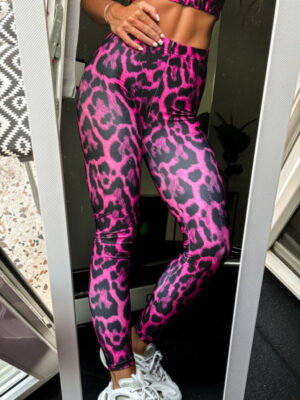 Κολάν Ramona Fuchsia Leopard Print