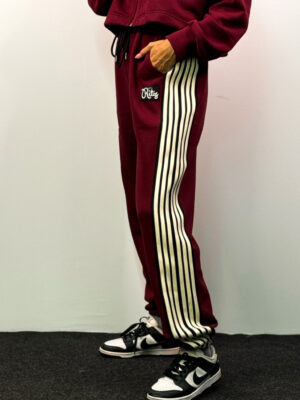 Cotton Pants Jamie Bordeaux