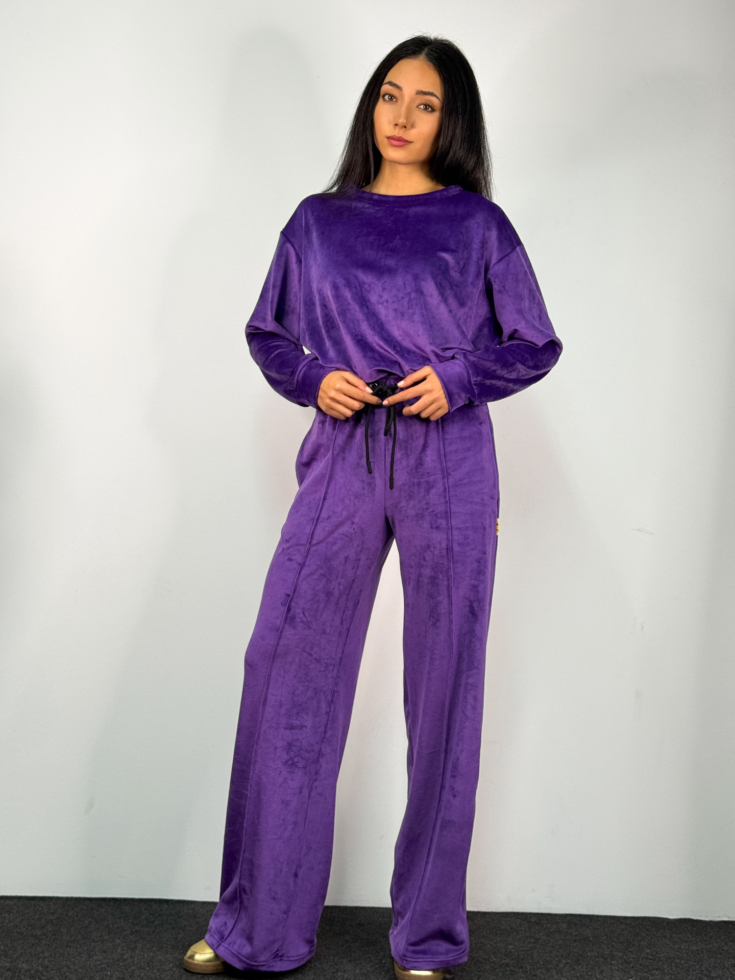 Fashion Limousine | Victoria Purple Velvet Set - Image 6