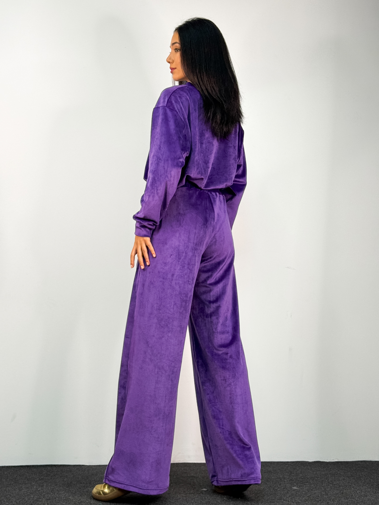 Fashion Limousine | Victoria Purple Velvet Set - Image 4