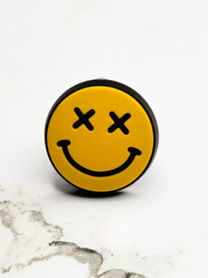 X Eyes Smiley Shoe Charm