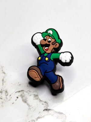 Super Mario Luigi Shoe Charm