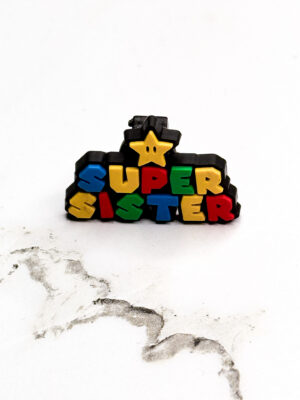 Super Sister Shoe Charm