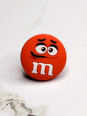 Red M&M Shoe Charm