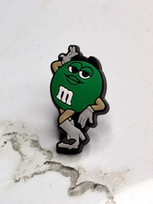 Seductive Ms Green M&M Shoe Charm