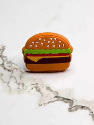 Cheeseburger Shoe Charm