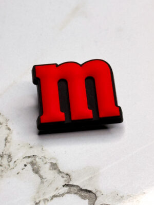 Red M from M&M's Shoe Charm