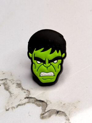 Avengers Hulk Head Shoe Charm