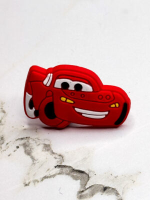 Red Lightning McQueen Shoe Charm