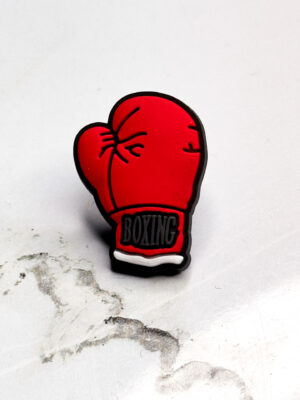 Boxing Glove Shoe Charm