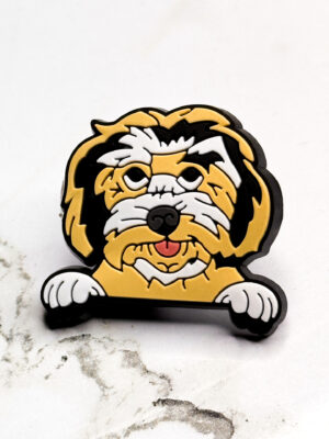 Maltese Dog Shoe Charm