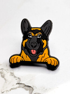 German Shepherd Dog Shoe Charm