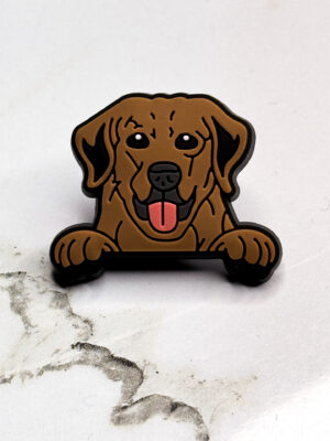 Golden Retriever Dog Shoe Charm