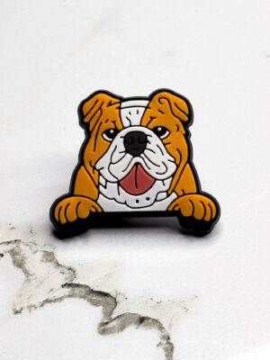 English Bulldog Shoe Charm