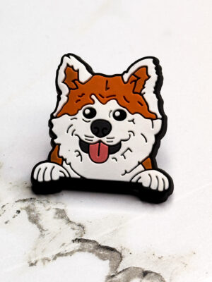 Akita Dog Shoe Charm
