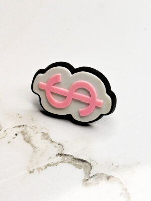 Dollar Sign Shoe Charm