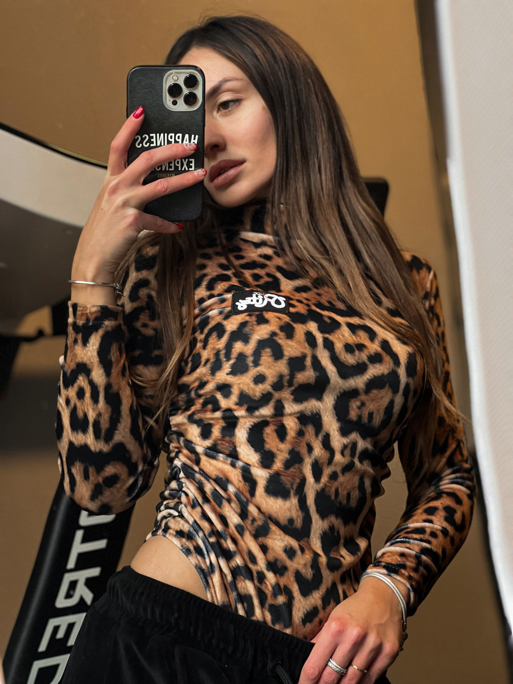 Βελουτέ Σετ Nina Leopard Print - Image 6