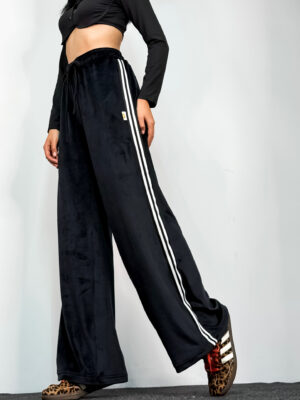 Fashion Limousine | Black Velvet Pants Angie