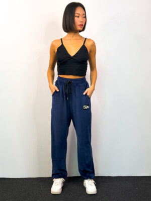 Velvet Pants Daisy Blue