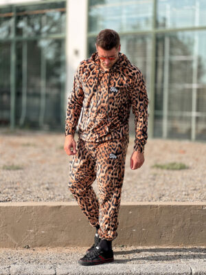 Βελουτέ Σετ Cooper Leopard Print