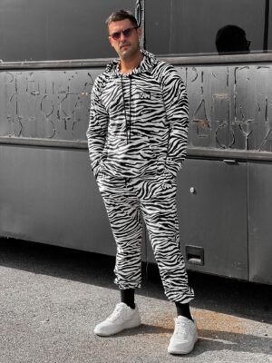 Βελουτέ Σετ Cooper Zebra Print