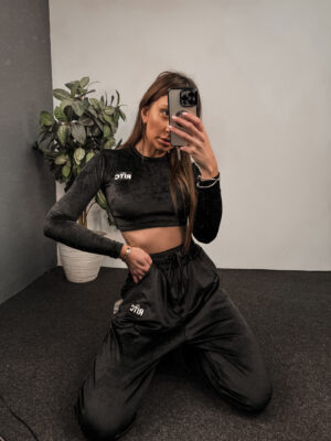 Βελουτέ Σετ Nina Black Vanilla