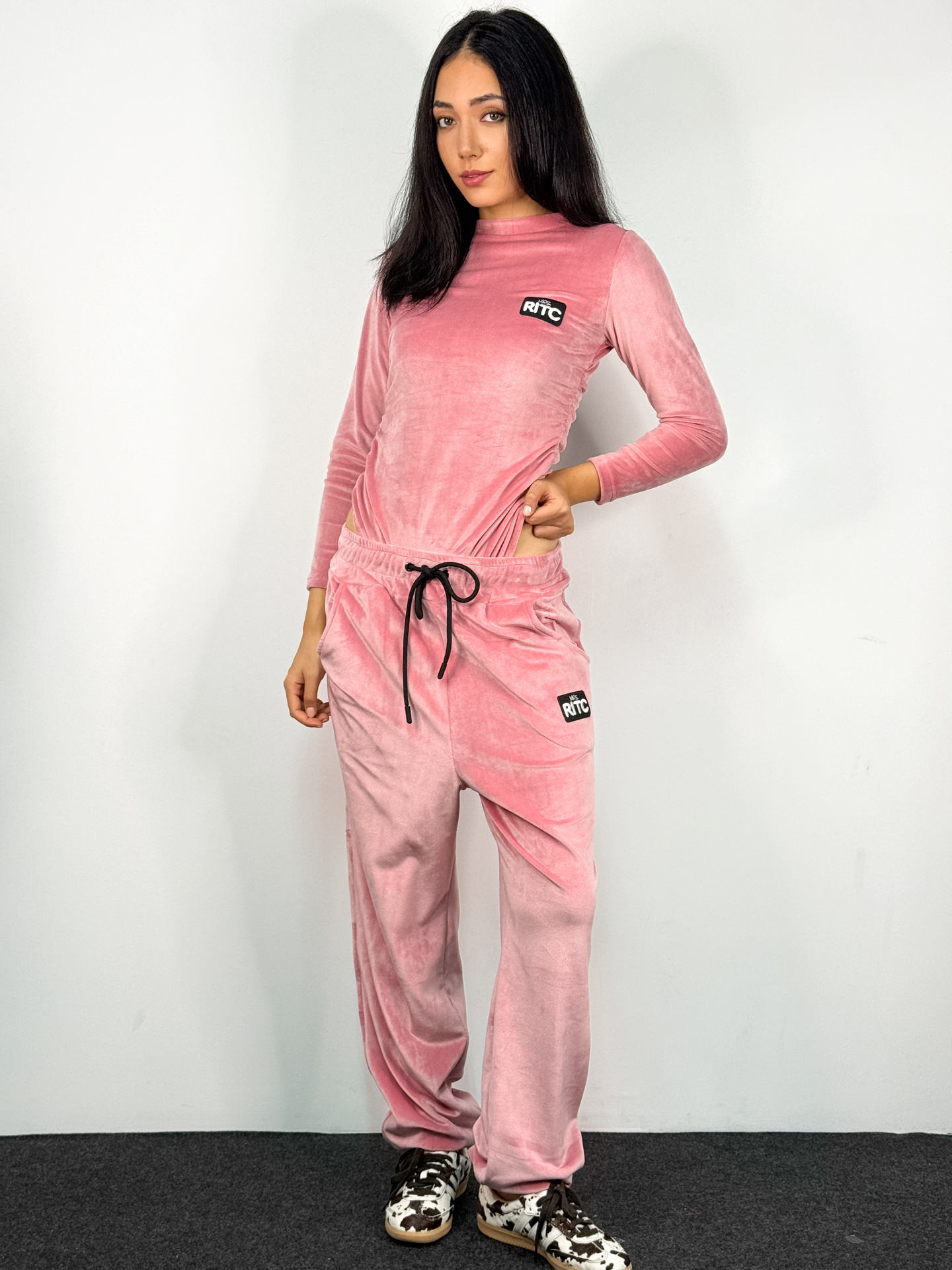 Βελουτέ Σετ Nina Pink - Image 6