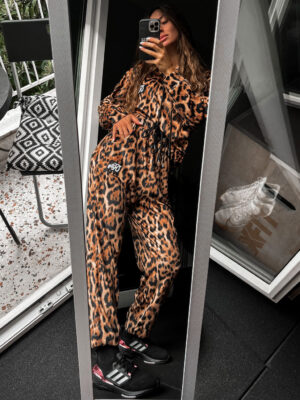 Velvet Set Trinity Leopard Print
