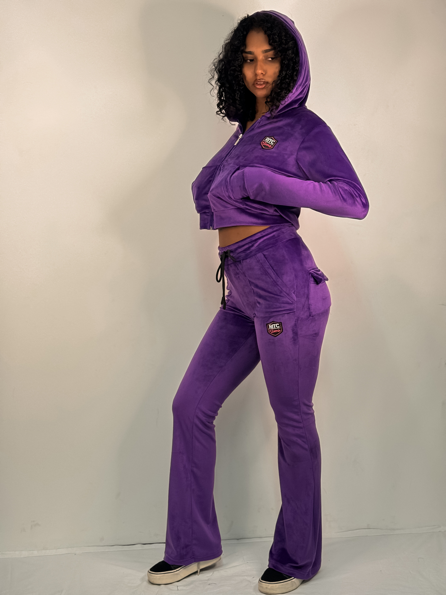 Velvet Set Vivian Purple - Image 2