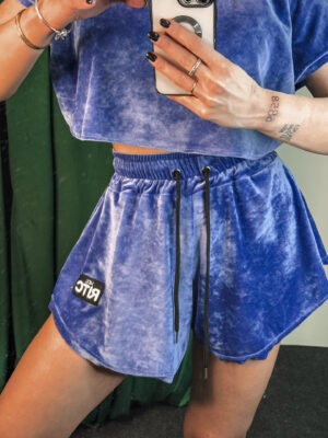 Βελουτέ Shorts Melody Blueberry