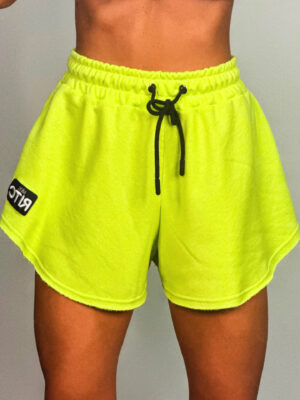 Βαμβακερό Shorts Melody Neon Green