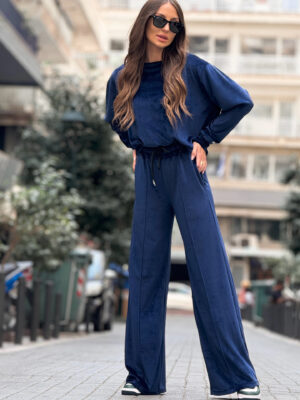 Fashion Limousine | Victoria Ocean Blue Velvet Set