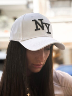 Καπέλο NY White