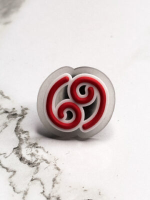 Zodiac Sign Cancer Shoe Charm