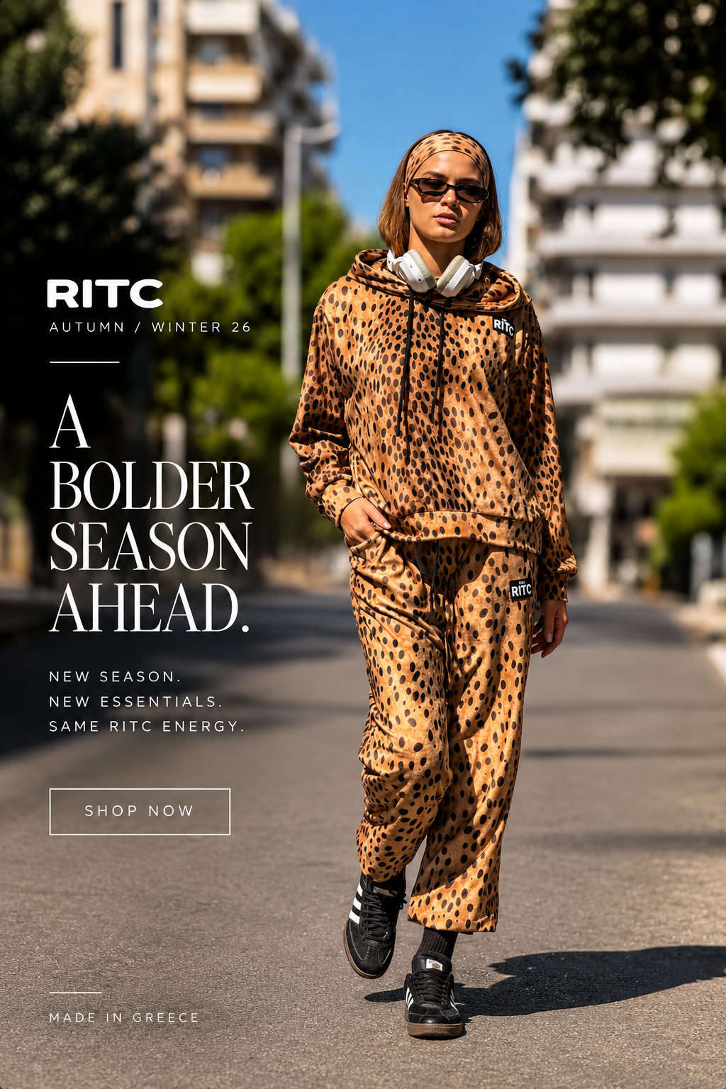 RITC Autumn Winter 26 – leopard velvet set