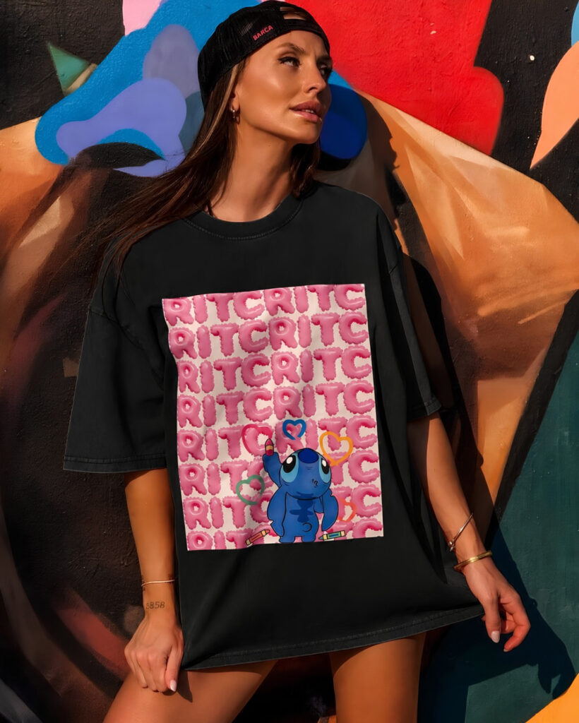 Μαύρο T-Shirt RITC Print