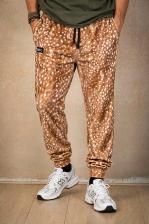 Men’s Pants Libra Velvet Deer Print