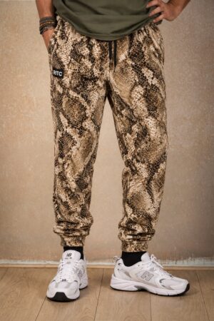 Men’s Pants Libra Velvet Snake Print