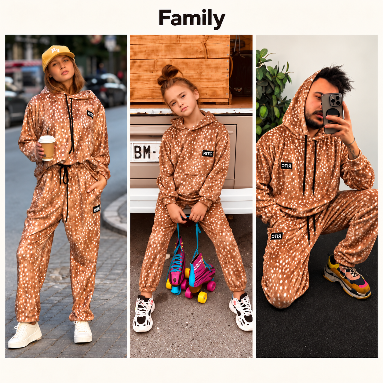 Couples & Family — Deer Print