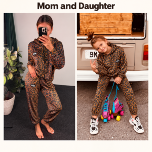 Couples & Family — Golden Brown Leopard Print