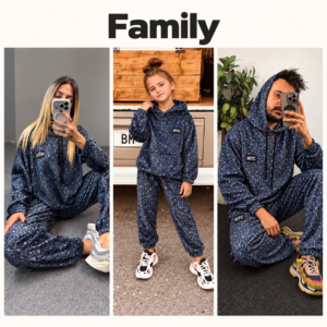 Couples & Family — Midnight Leopard Print