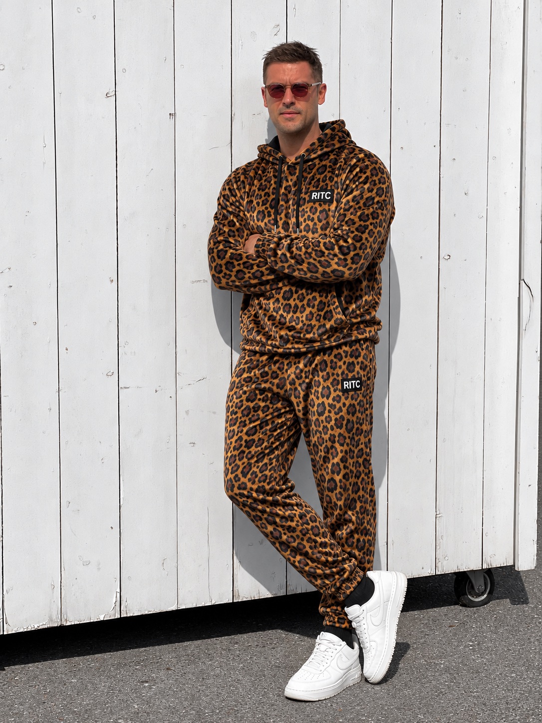 Couples & Family — Golden Brown Leopard Print - Image 3