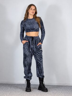 Velvet Set Nina Midnight Leopard Print – main image